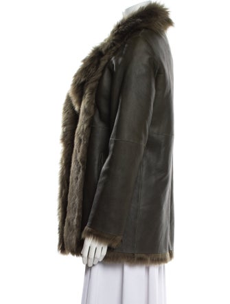 Theory Shearling Fur Coat