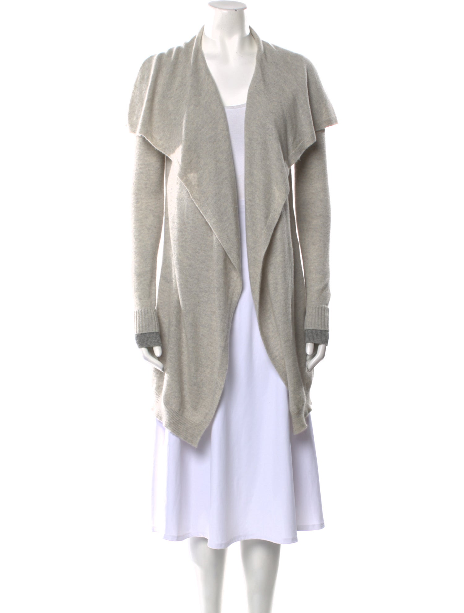 Theory Cashmere Open Front Sweater