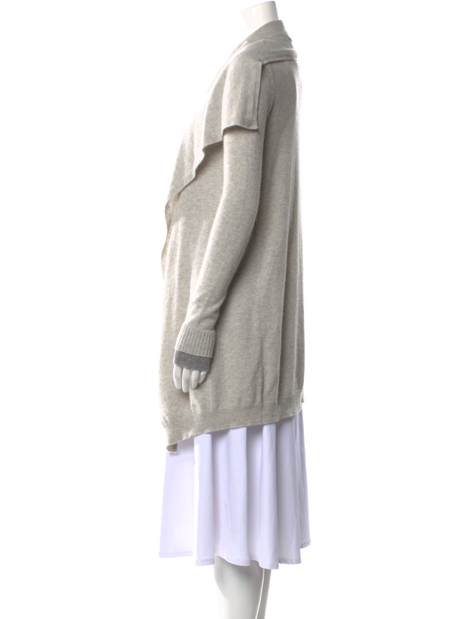 Theory Cashmere Open Front Sweater