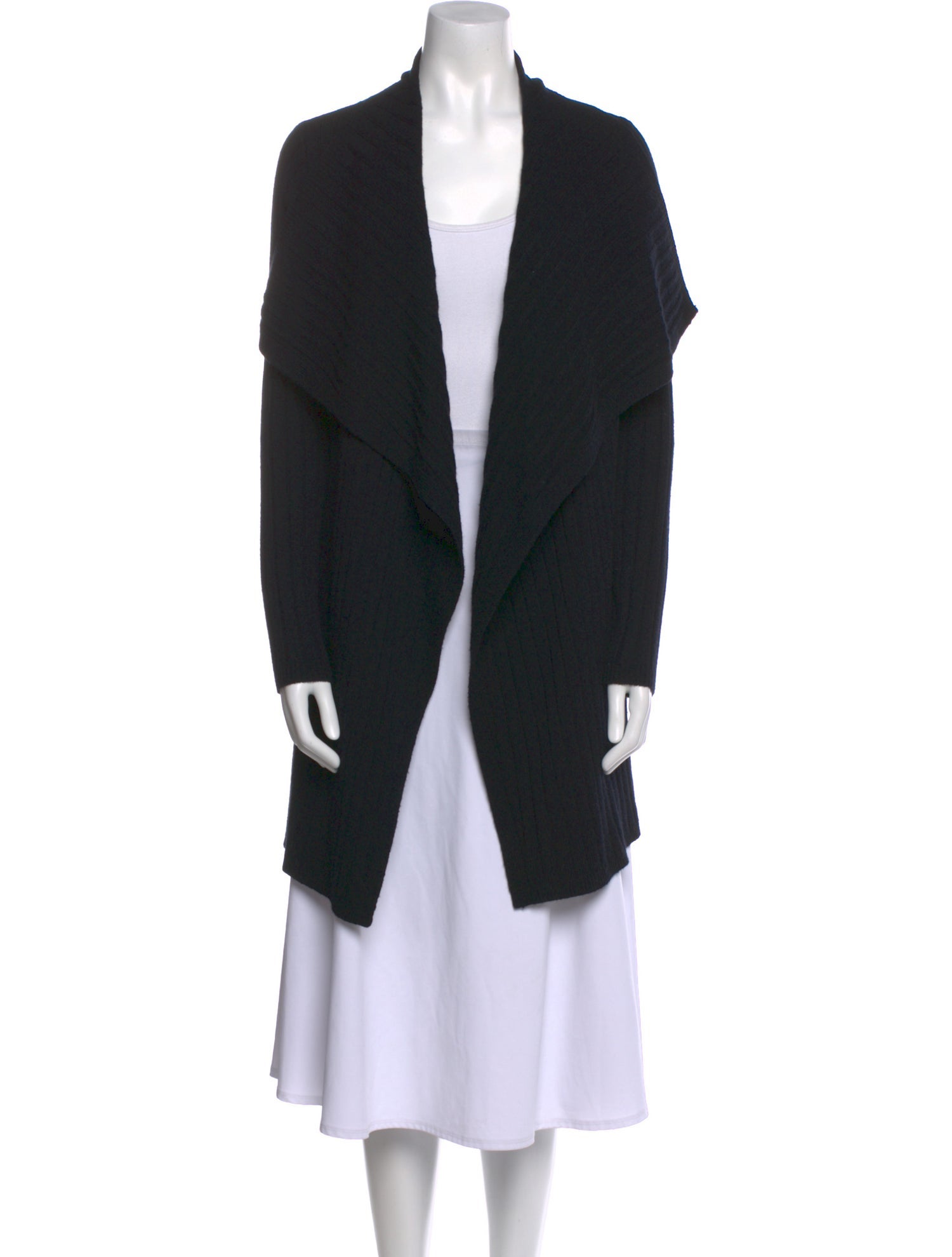 Theory Wool Open Front Sweater