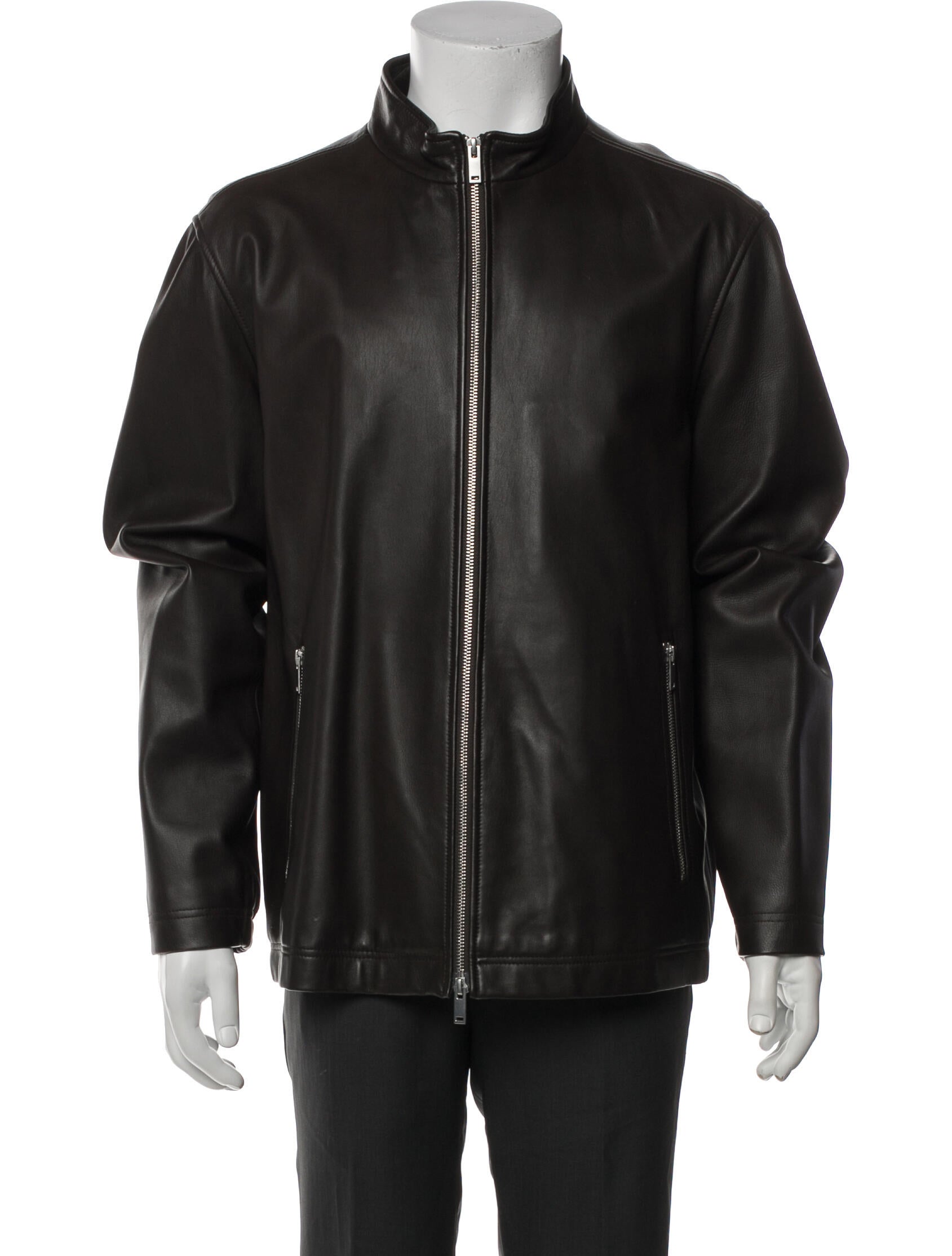 Theory Leather Moto Jacket