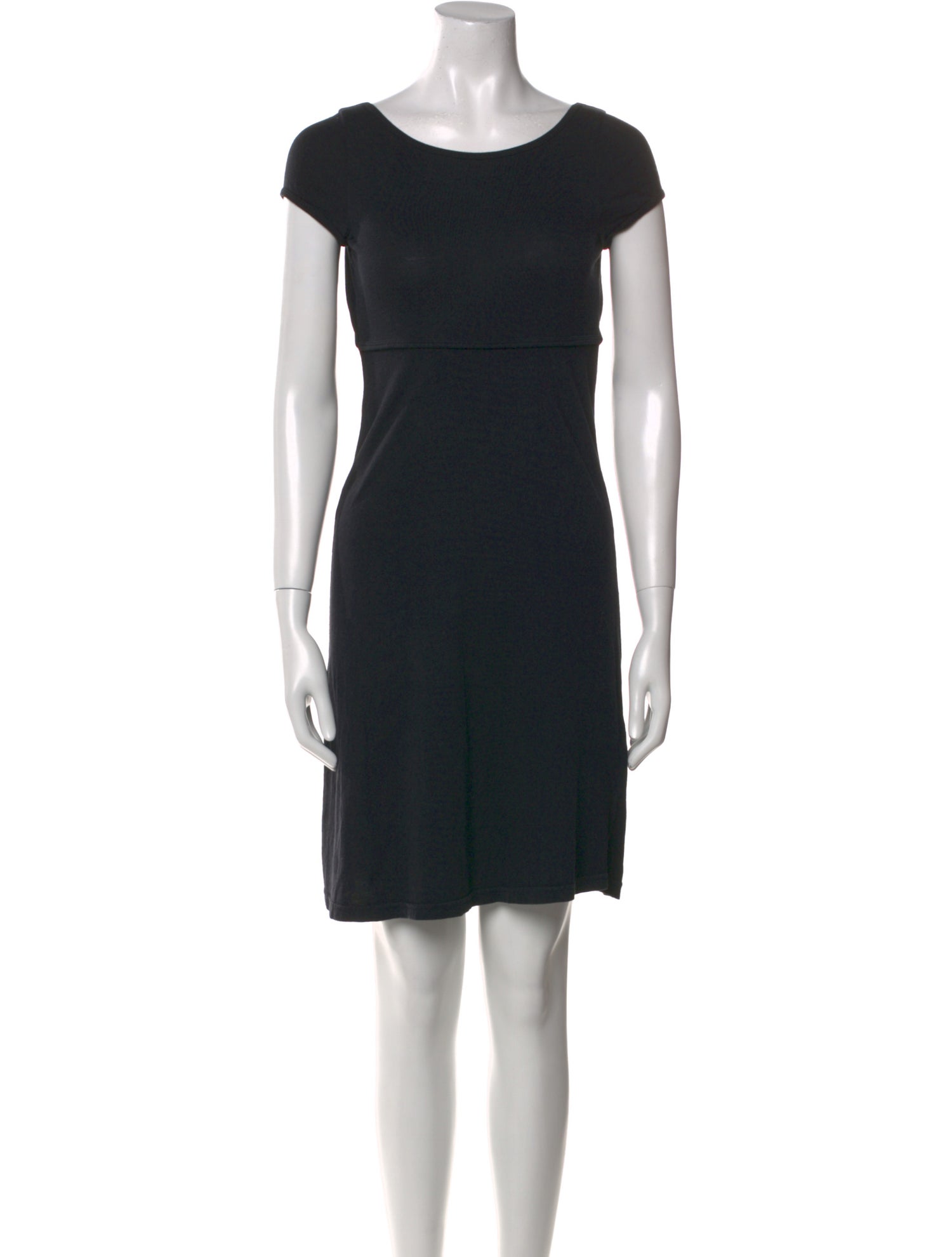 Theory Scoop Neck Mini Dress