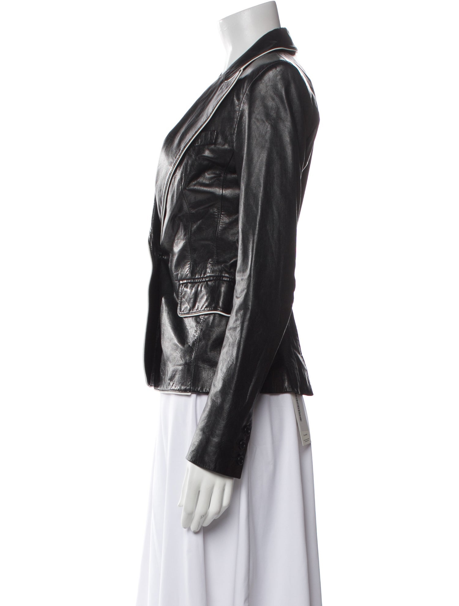 Theory Leather Biker Jacket