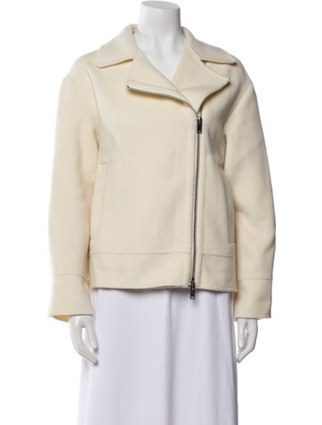 Theory Jackets Suede Biker Jacket L