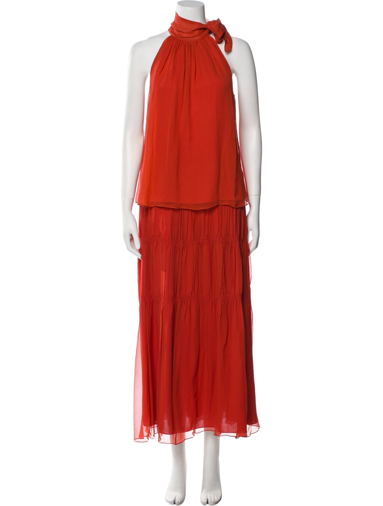 Theory Silk Skirt Set