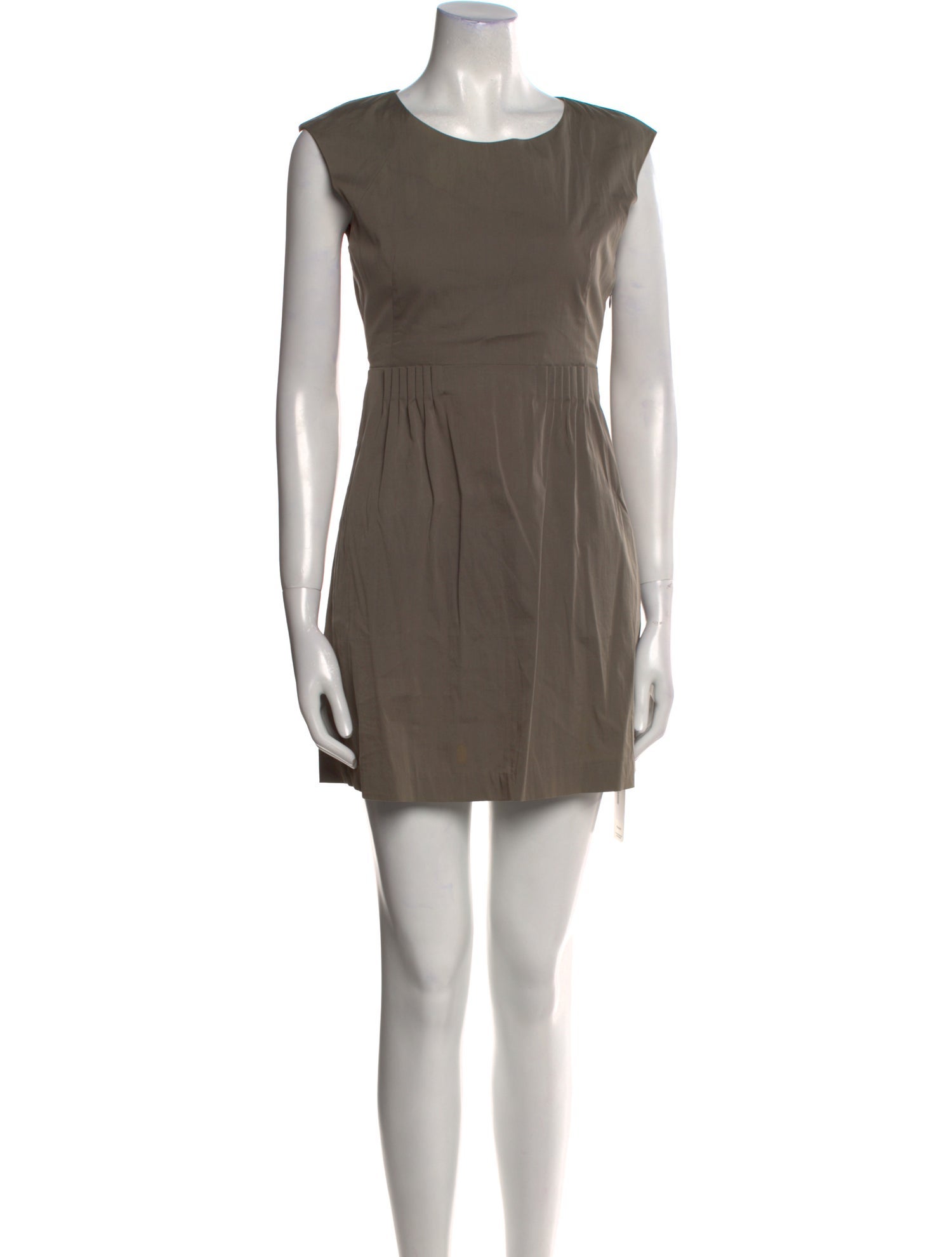 Theory Scoop Neck Mini Dress