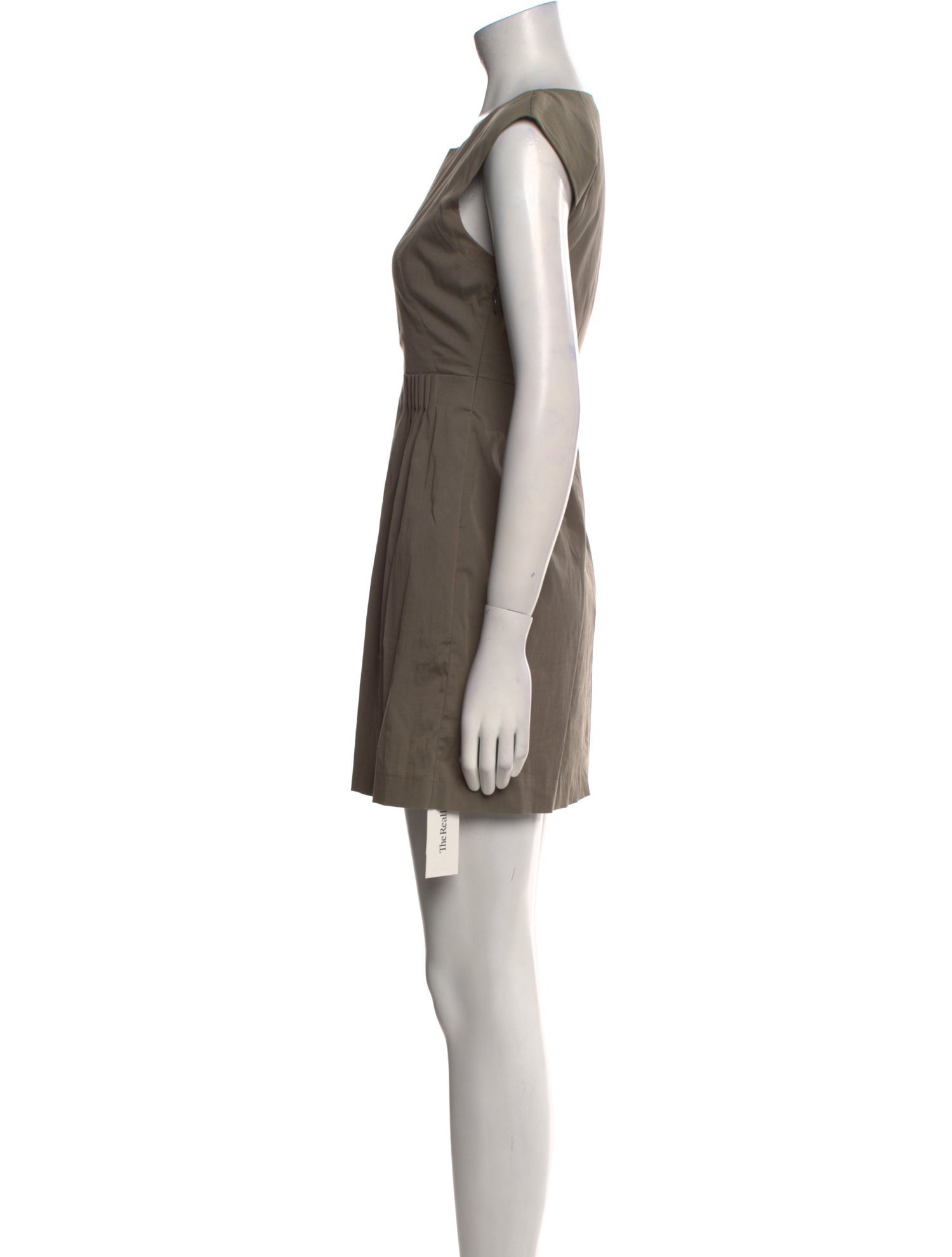 Theory Scoop Neck Mini Dress