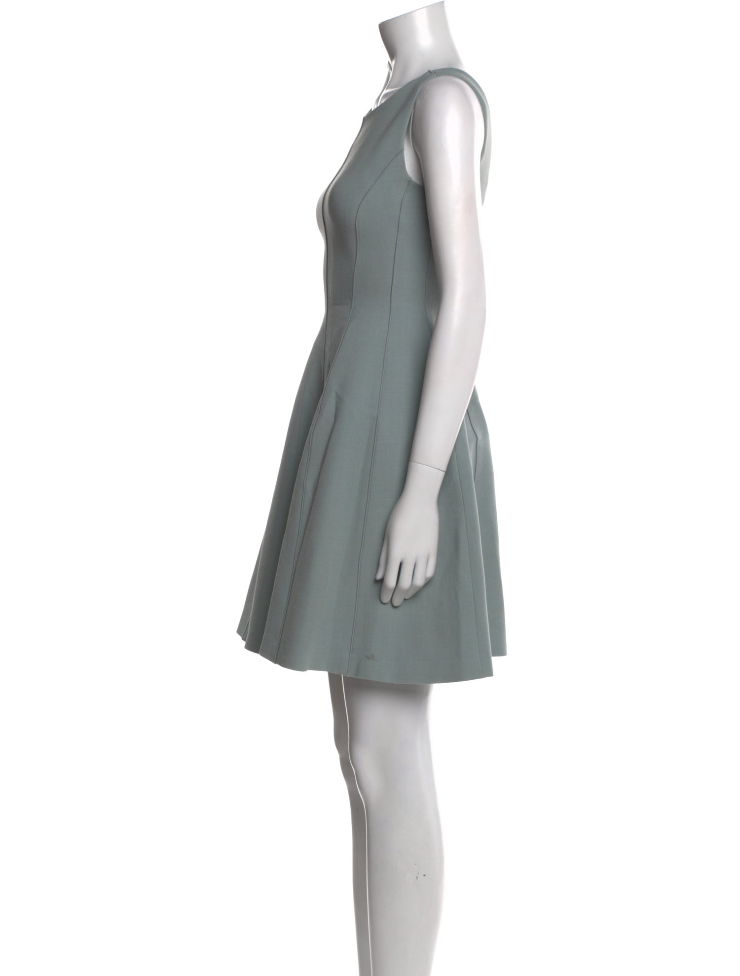 Theory Scoop Neck Mini Dress