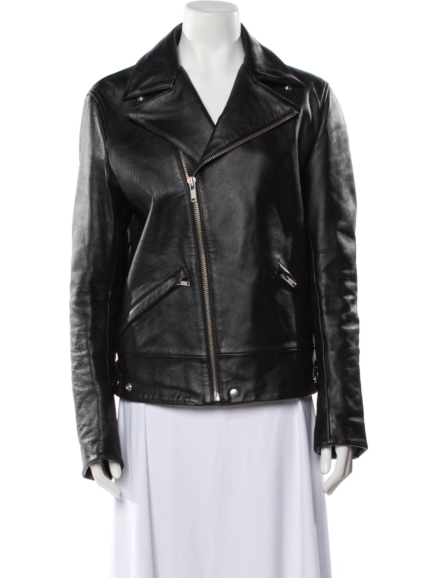 Theory Leather Biker Jacket