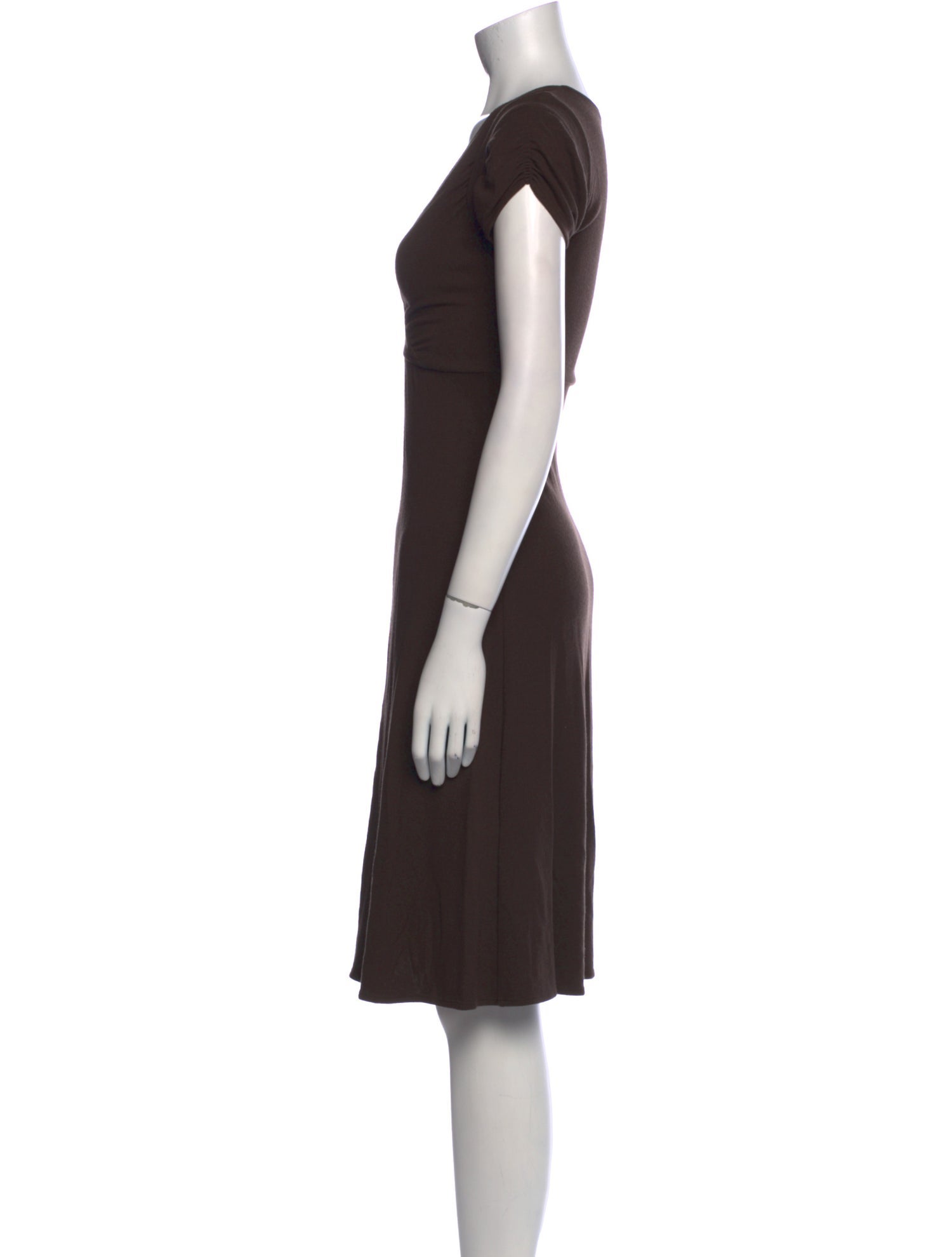 Theory V-Neck Knee-Length Dress