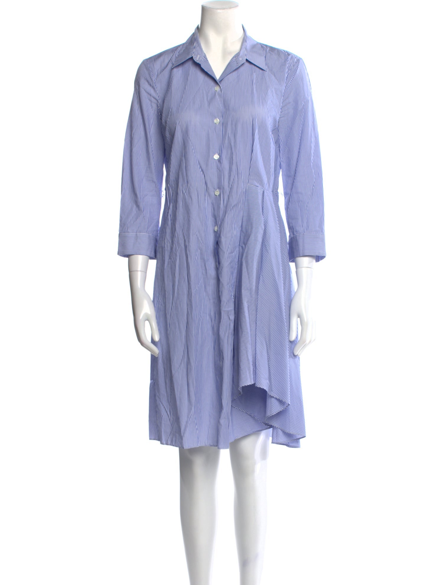 Theory Striped Knee-Length Dress