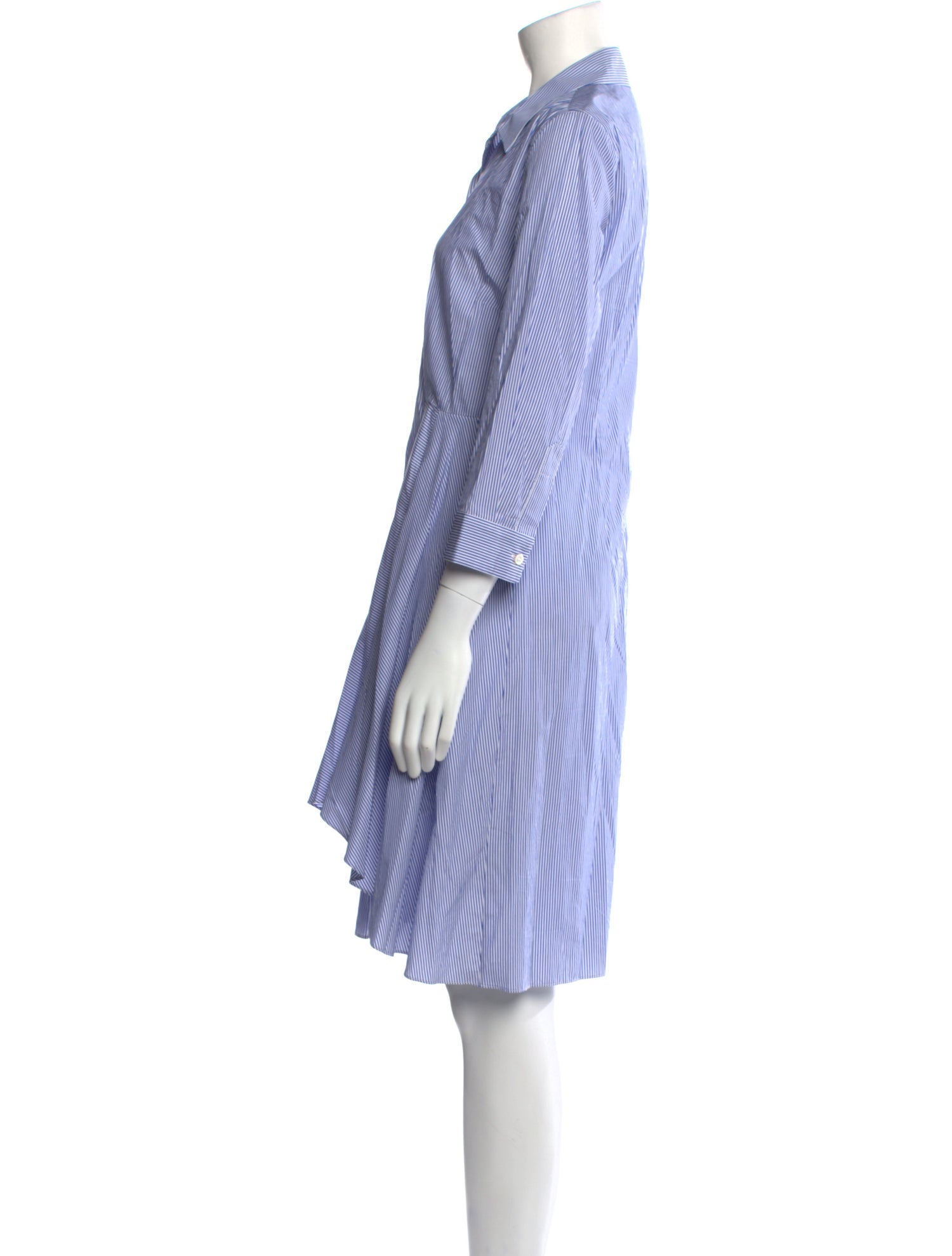 Theory Striped Knee-Length Dress