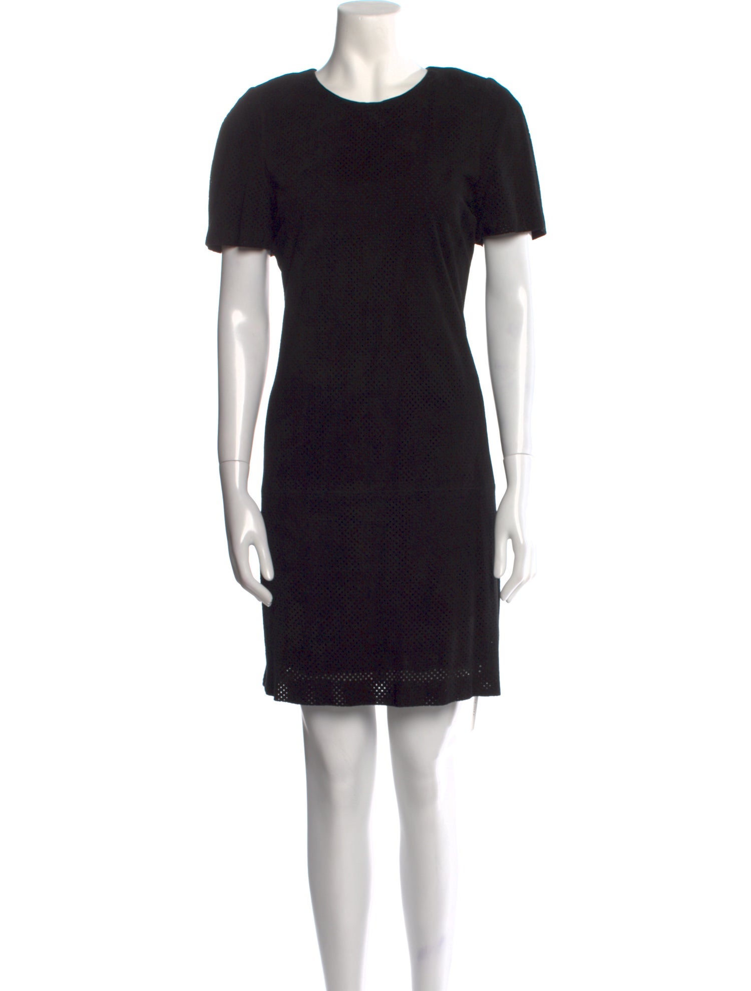 Theory Leather Mini Dress