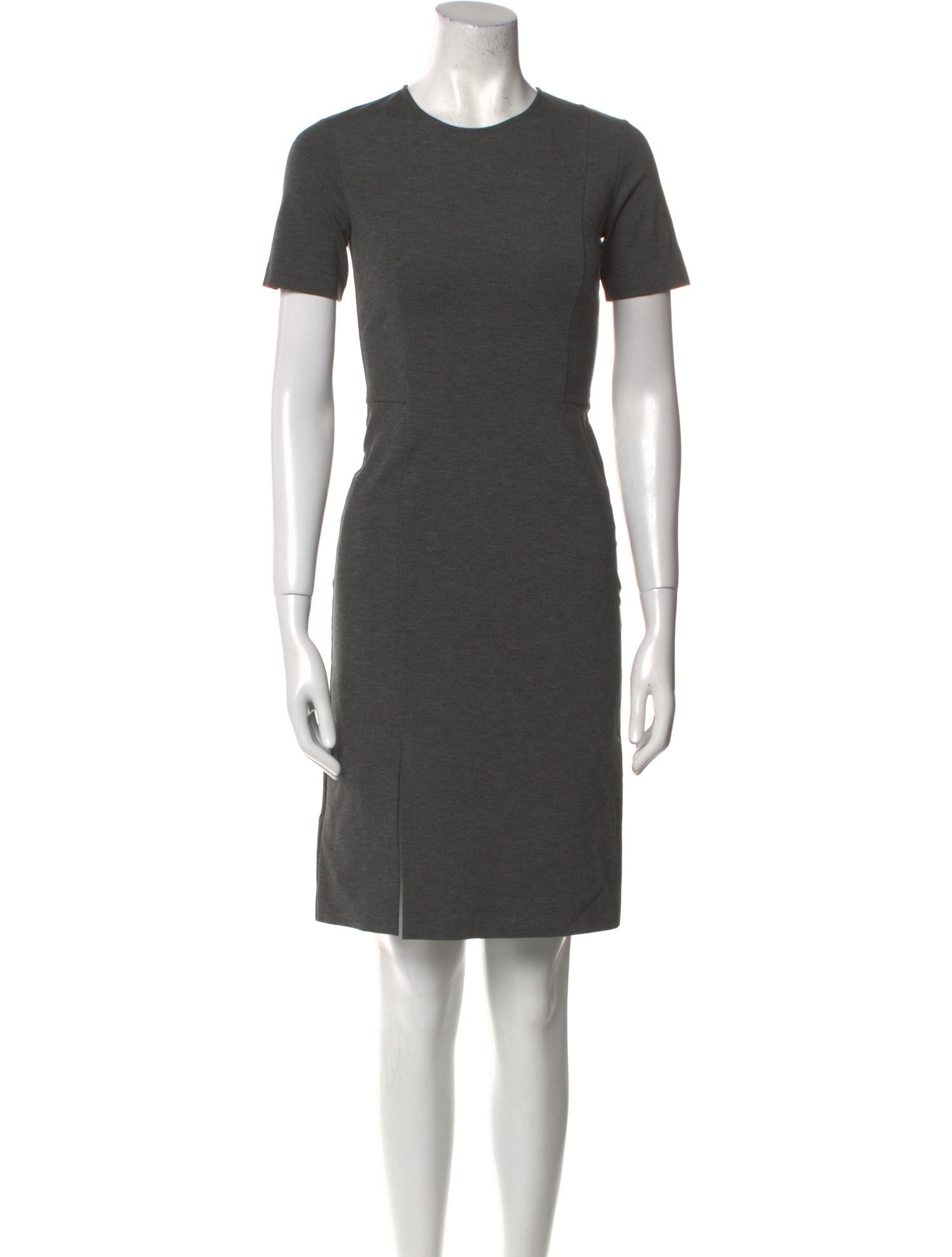 Theory Virgin Wool Knee-Length Dress