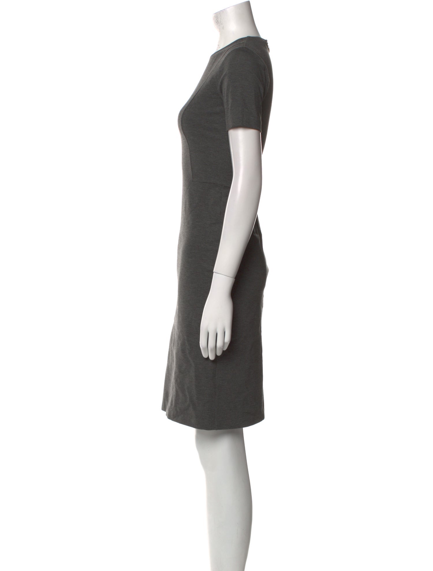 Theory Virgin Wool Knee-Length Dress