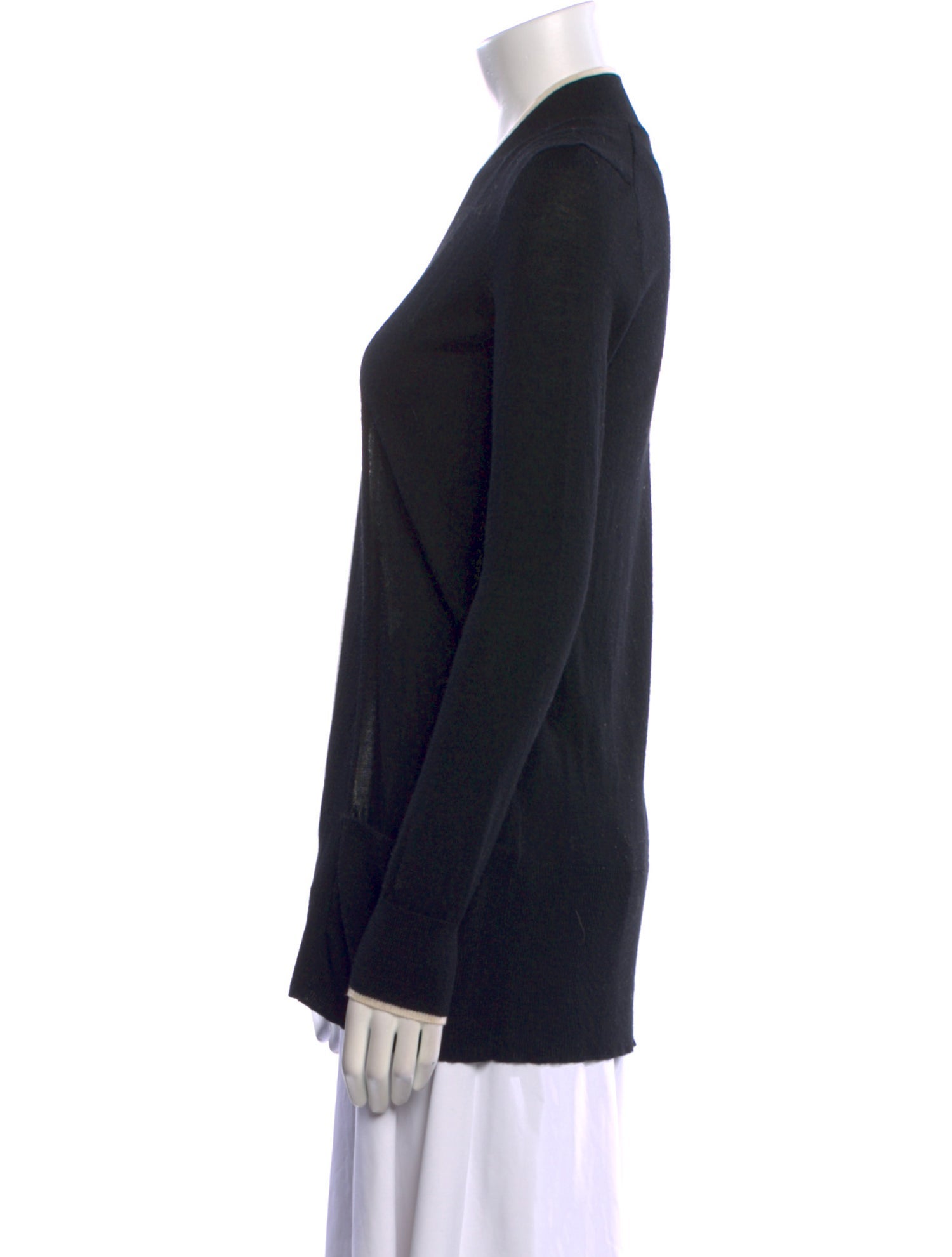 Theory Merino Wool Open Front Sweater