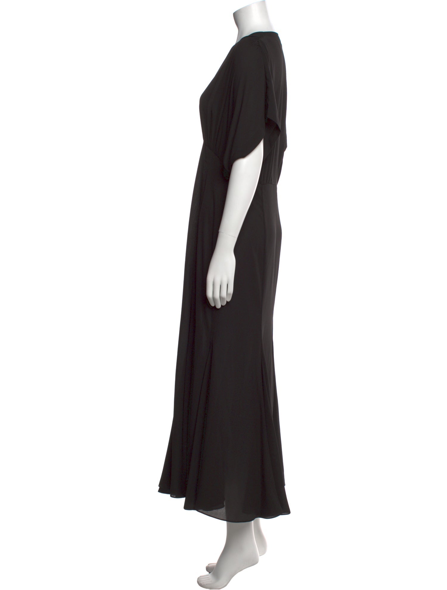 Theory V-Neck Long Dress