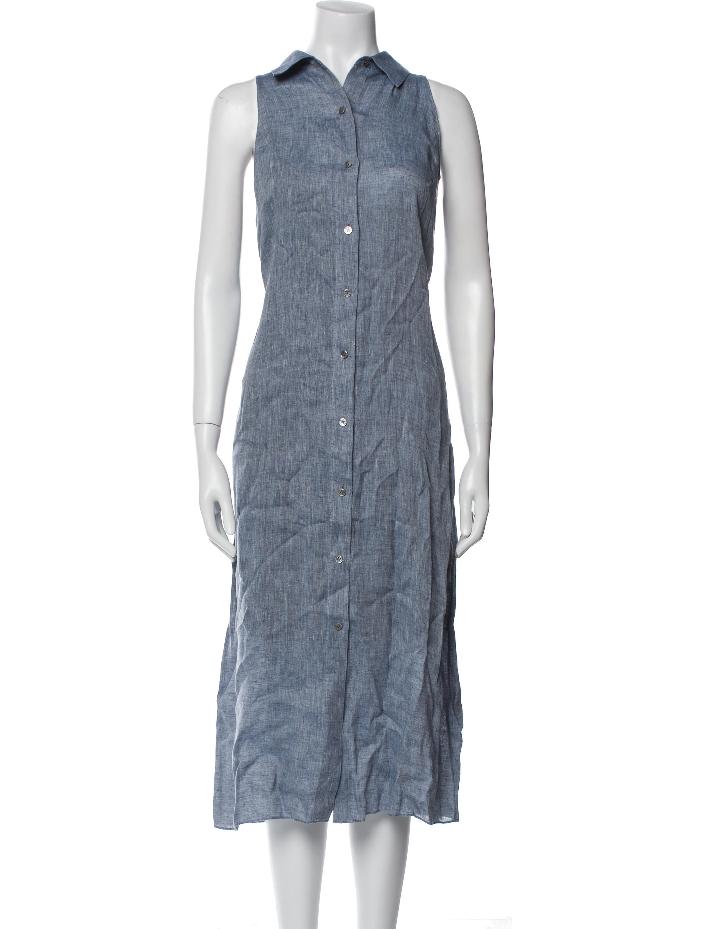 Theory Hemp Midi Length Dress