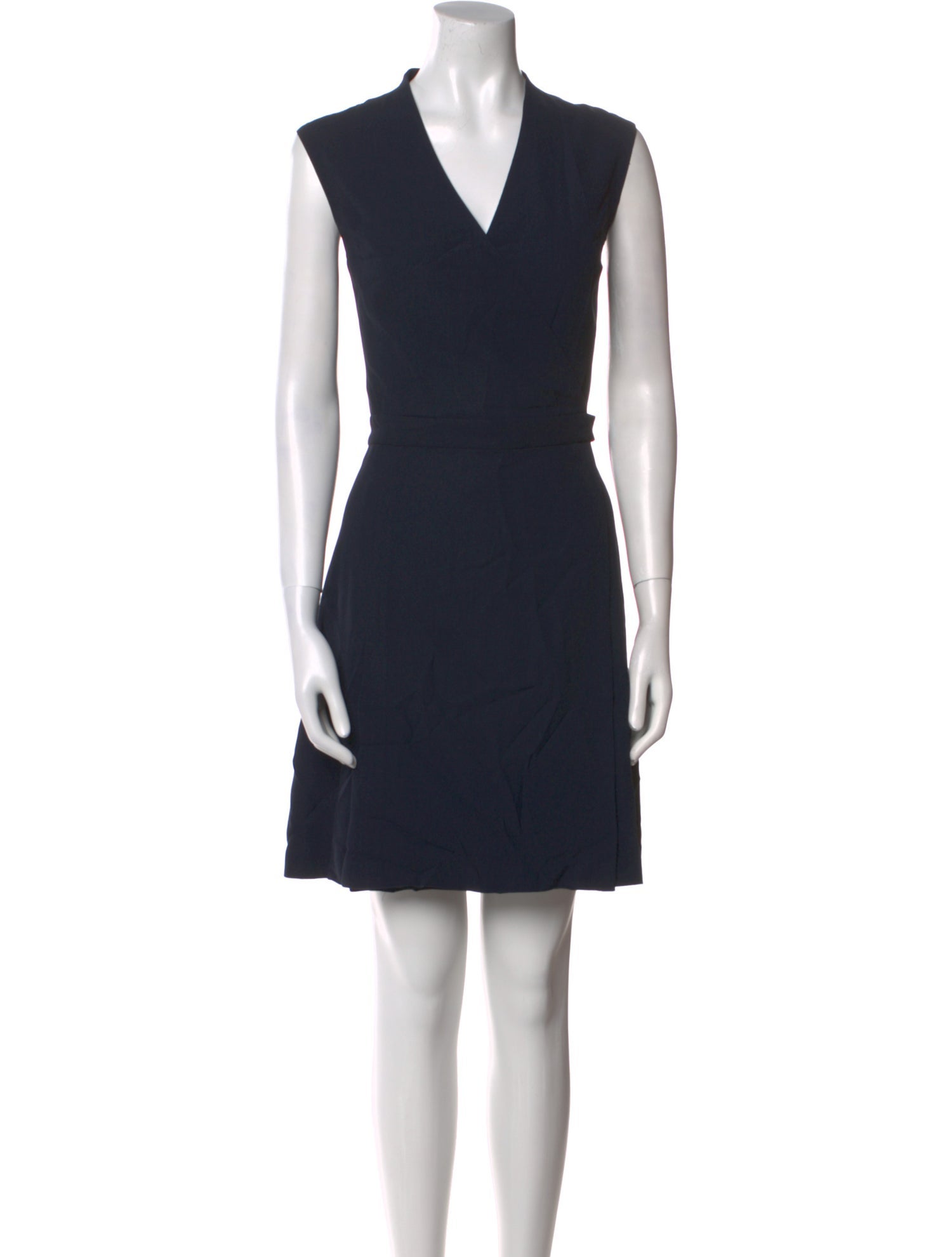 Theory V-Neck Knee-Length Dress