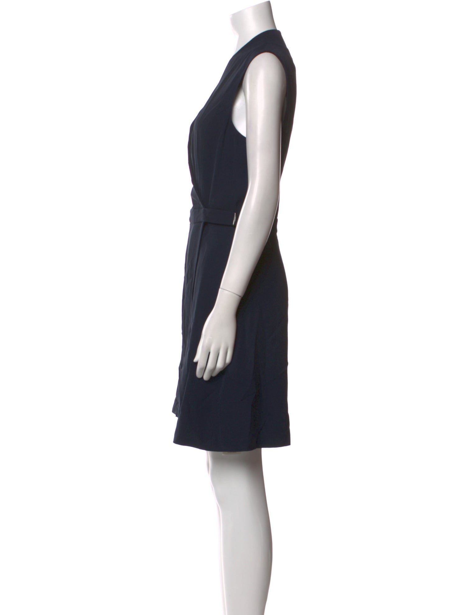 Theory V-Neck Knee-Length Dress