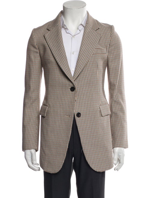 Theory Wool Houndstooth Print Blazer