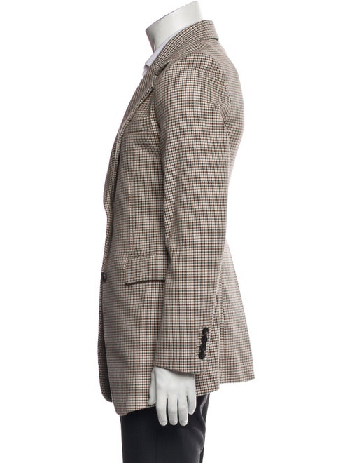 Theory Wool Houndstooth Print Blazer