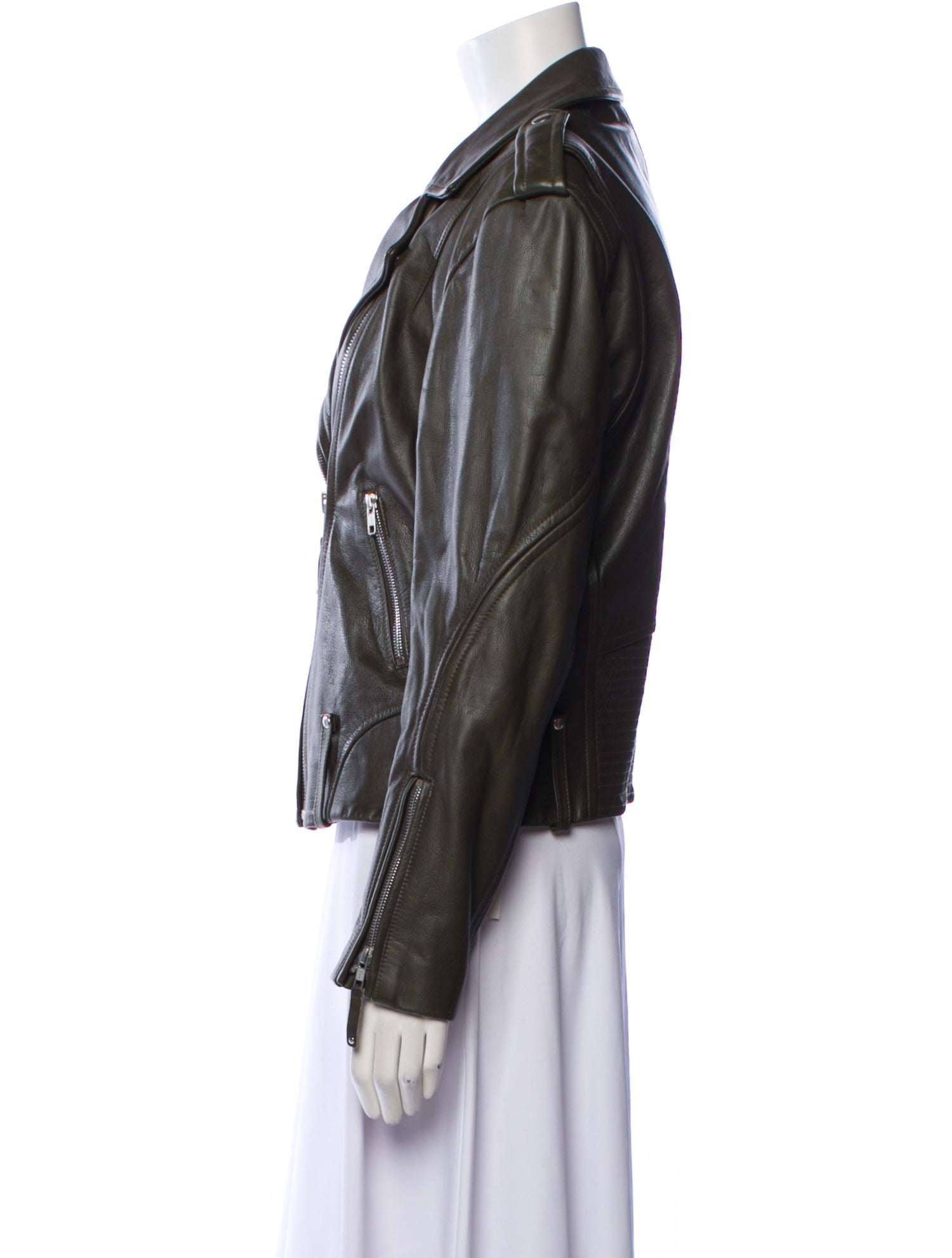 Theory Leather Biker Jacket