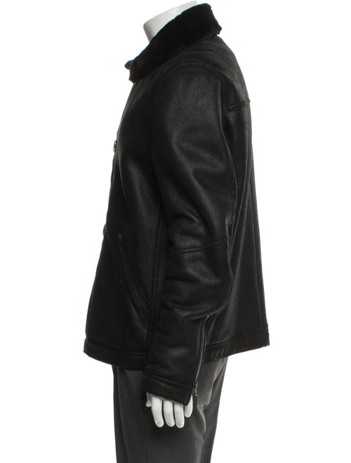 Theory Shearling Bomber Jacket