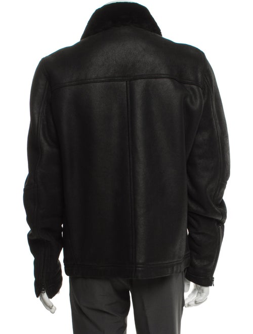 Theory Shearling Bomber Jacket