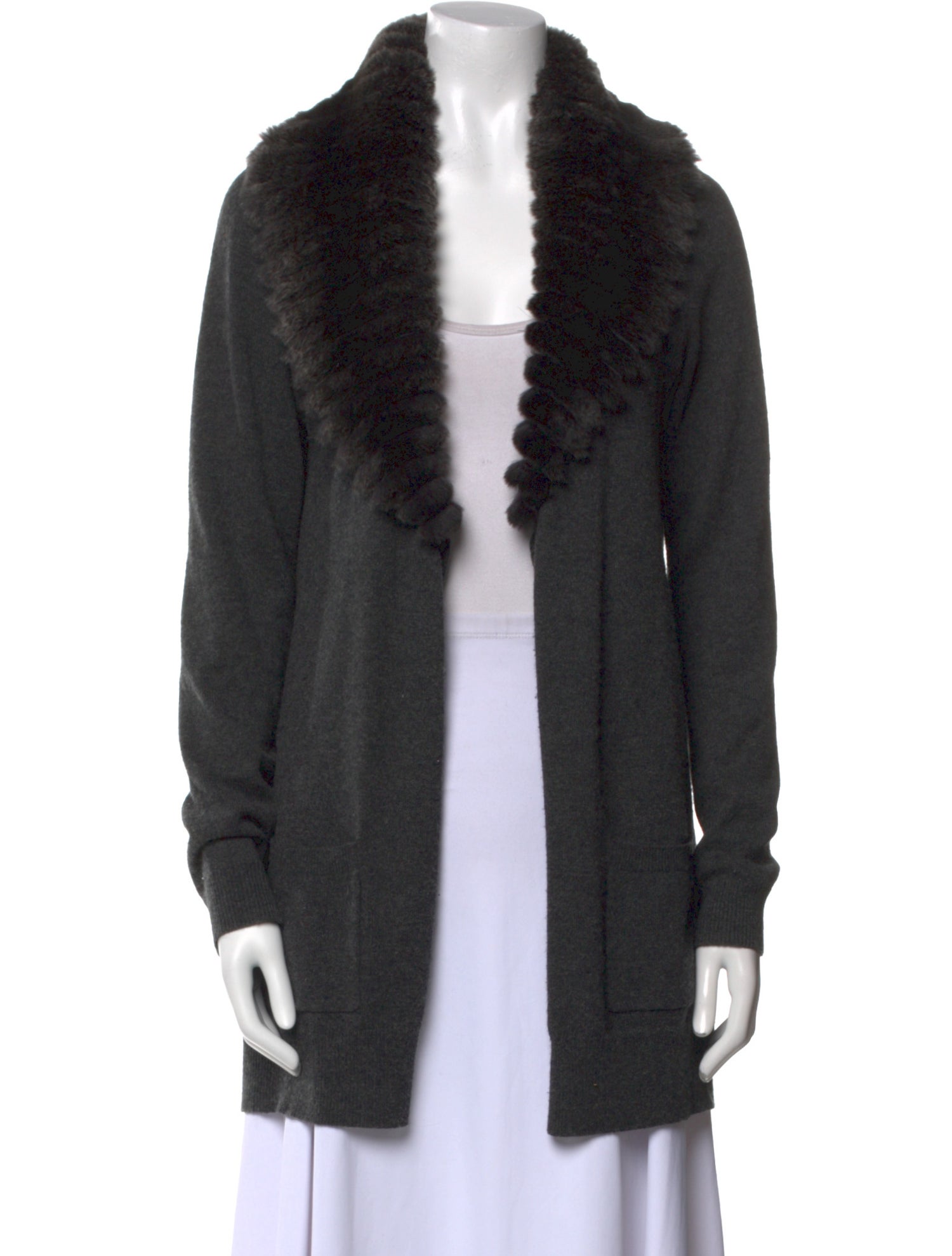 Theory Cashmere Open Front Sweater