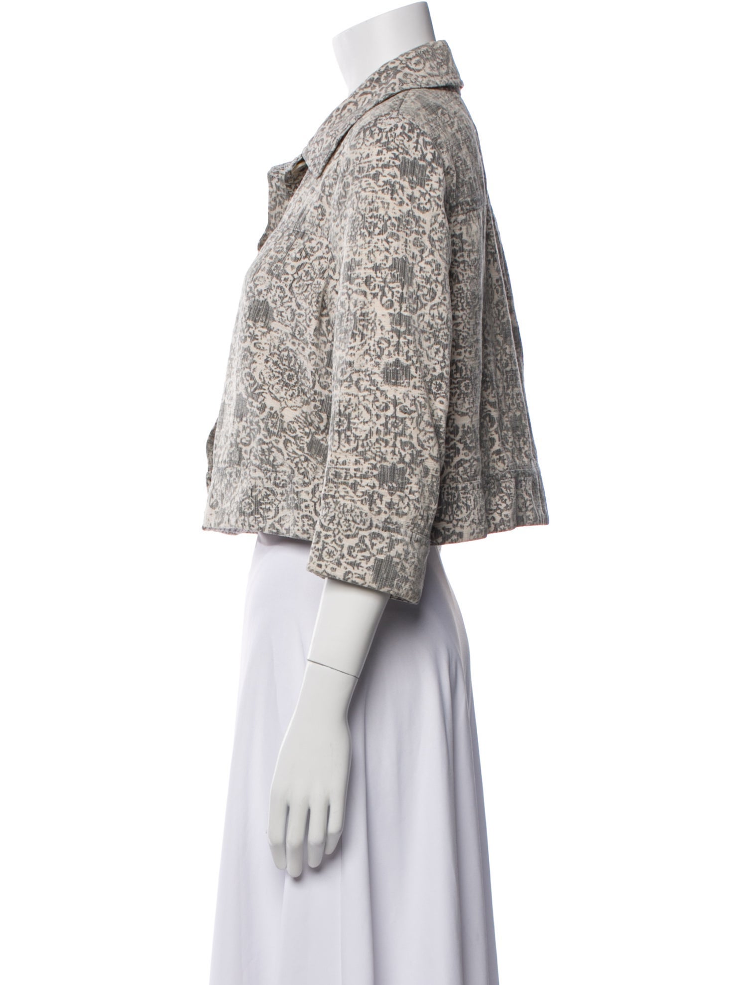 Theory Tweed Pattern Blazer