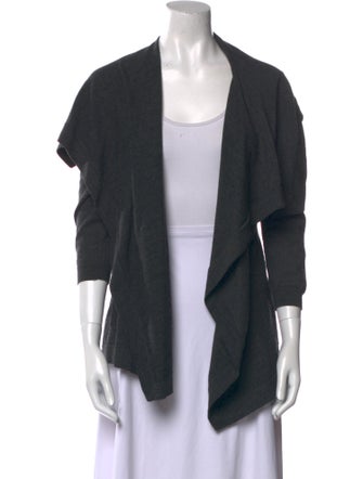 Theory Wool Open Front Sweater