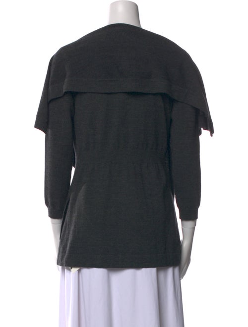 Theory Wool Open Front Sweater