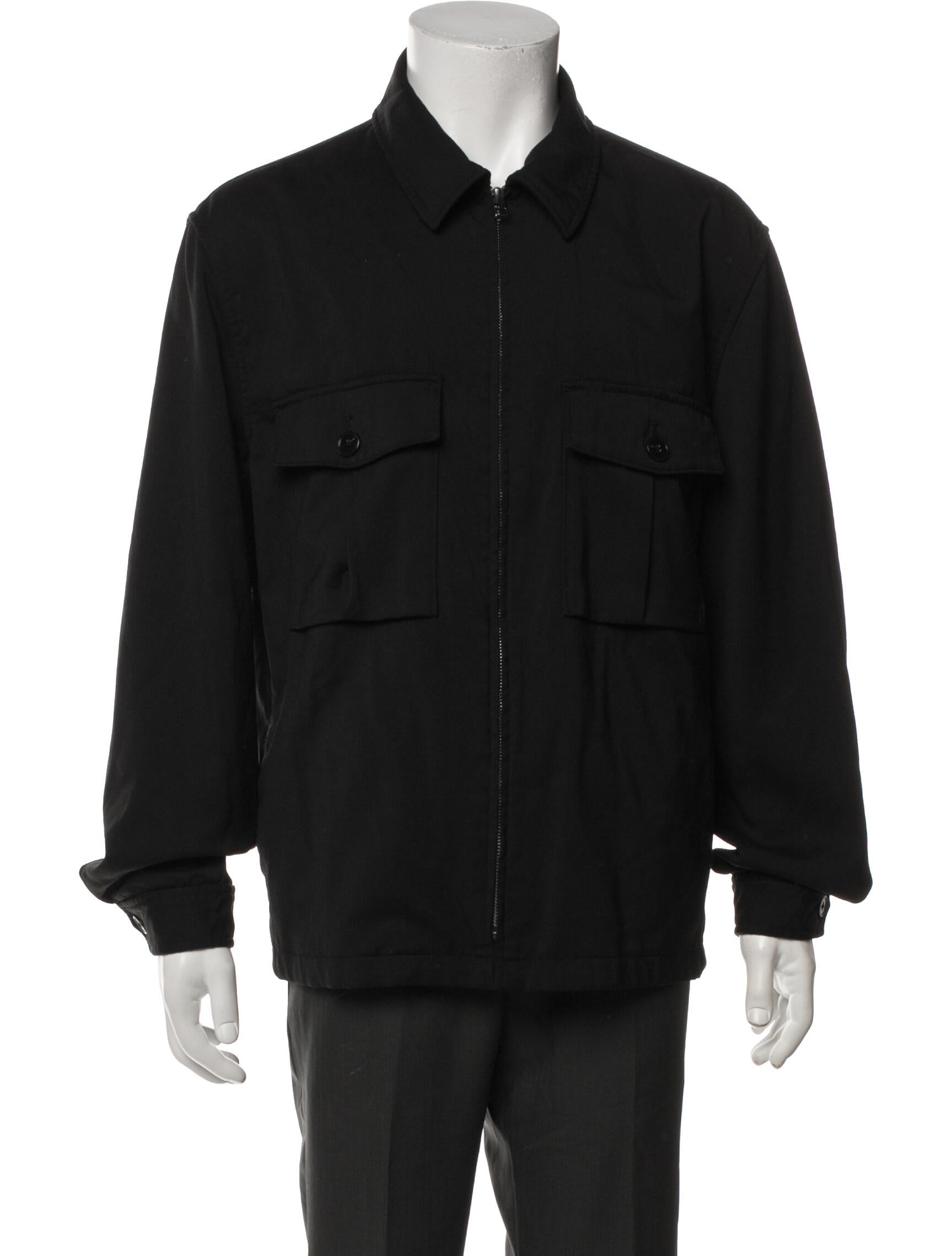 Theory Virgin Wool Utility Jacket