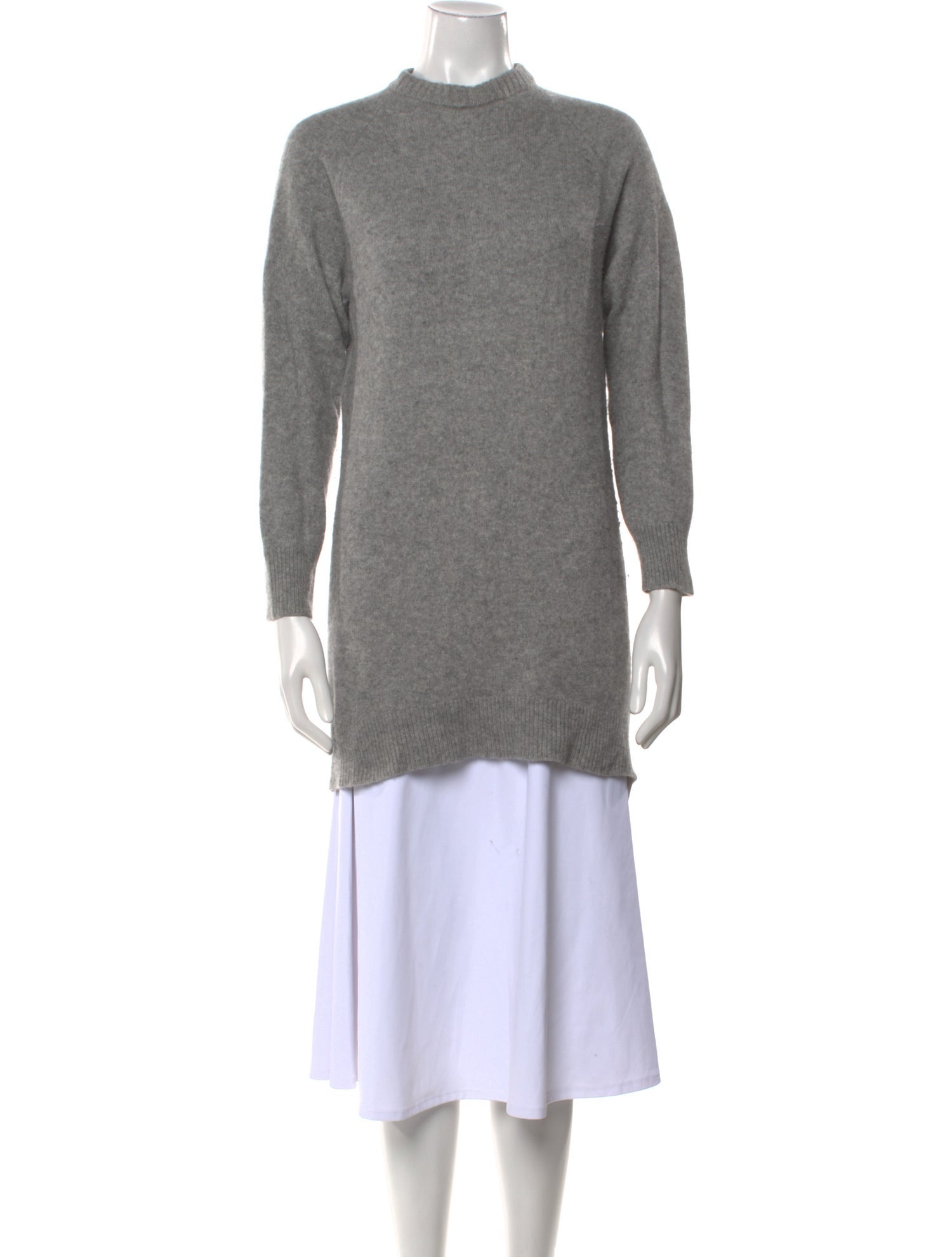 Theory Cashmere Mock Neck Sweater