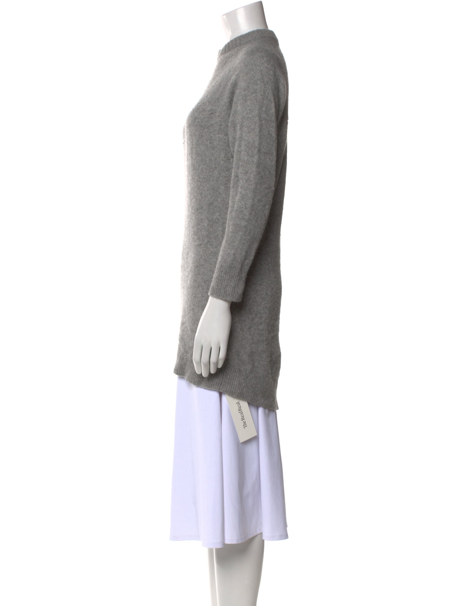 Theory Cashmere Mock Neck Sweater