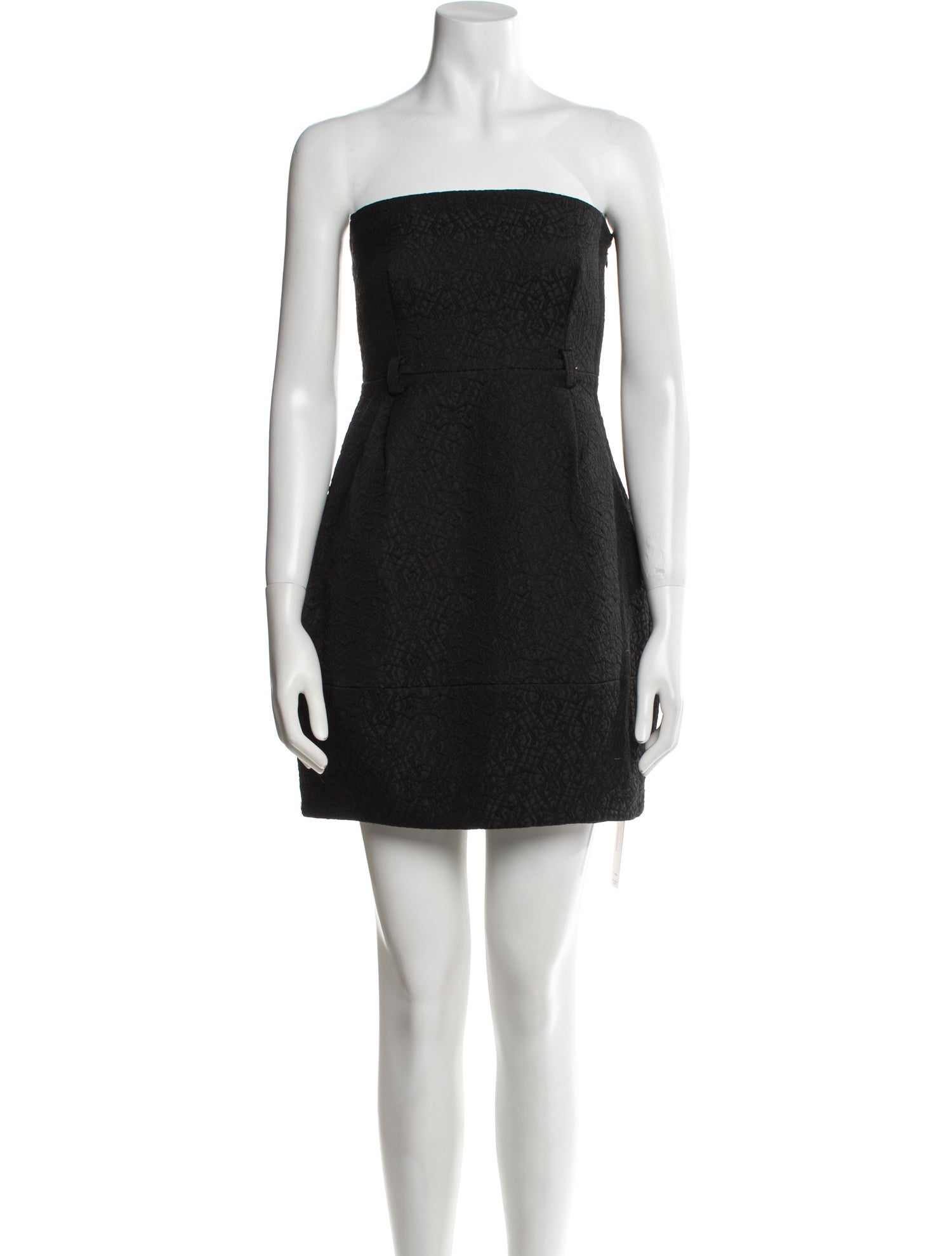 Theory Strapless Mini Dress