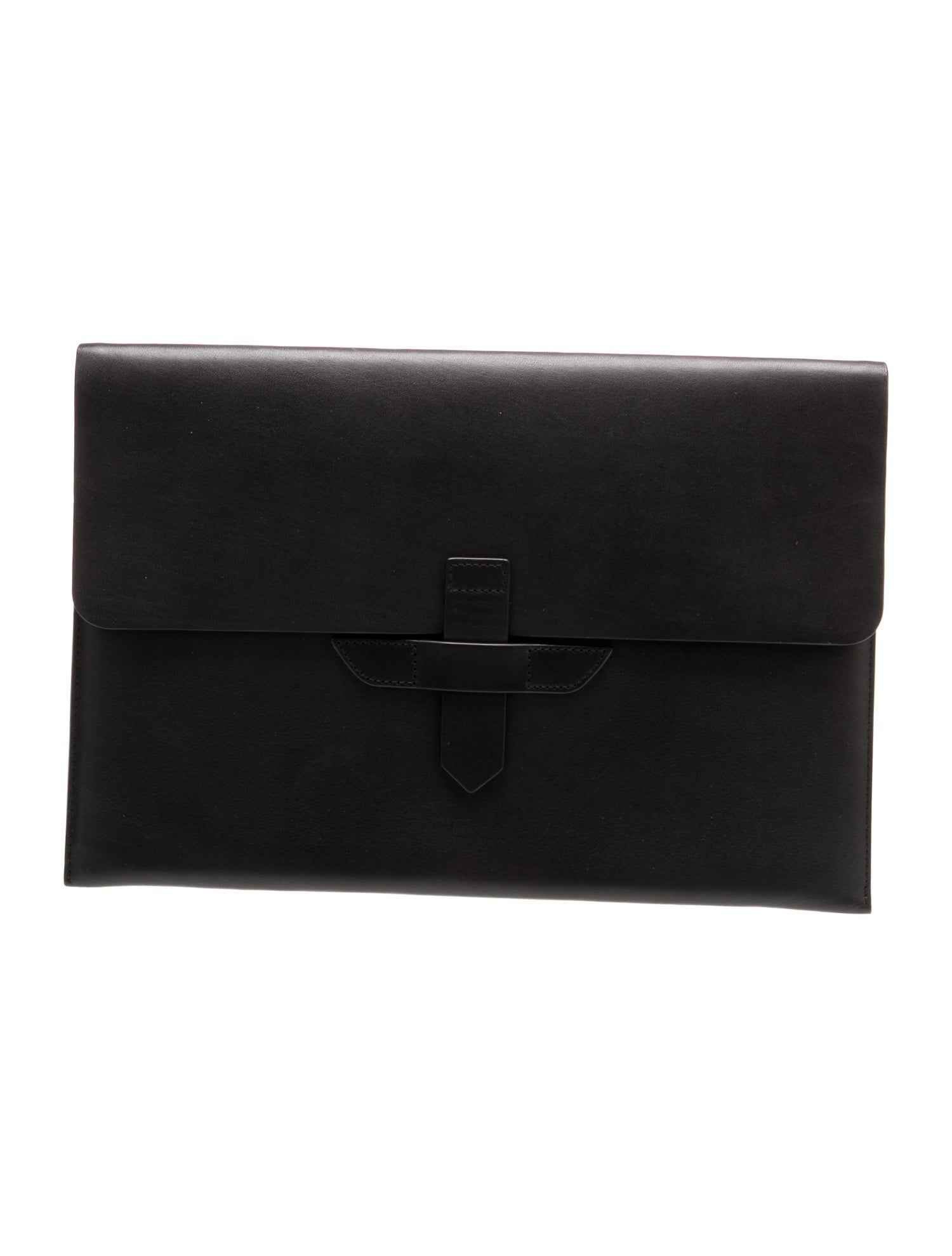 Theory Leather Clutch