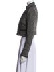 Theory Wool Tweed Pattern Evening Jacket