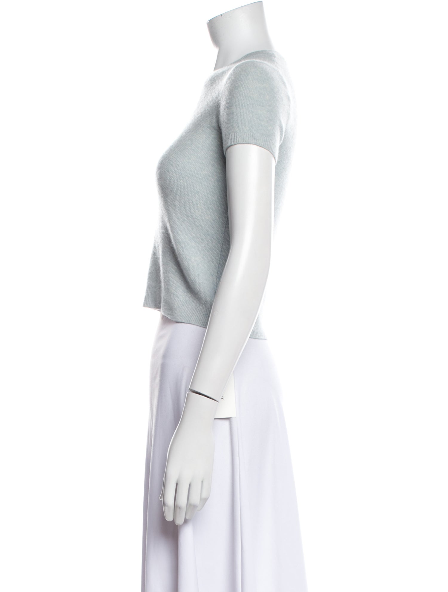 Theory Cashmere Bateau Neckline Sweater