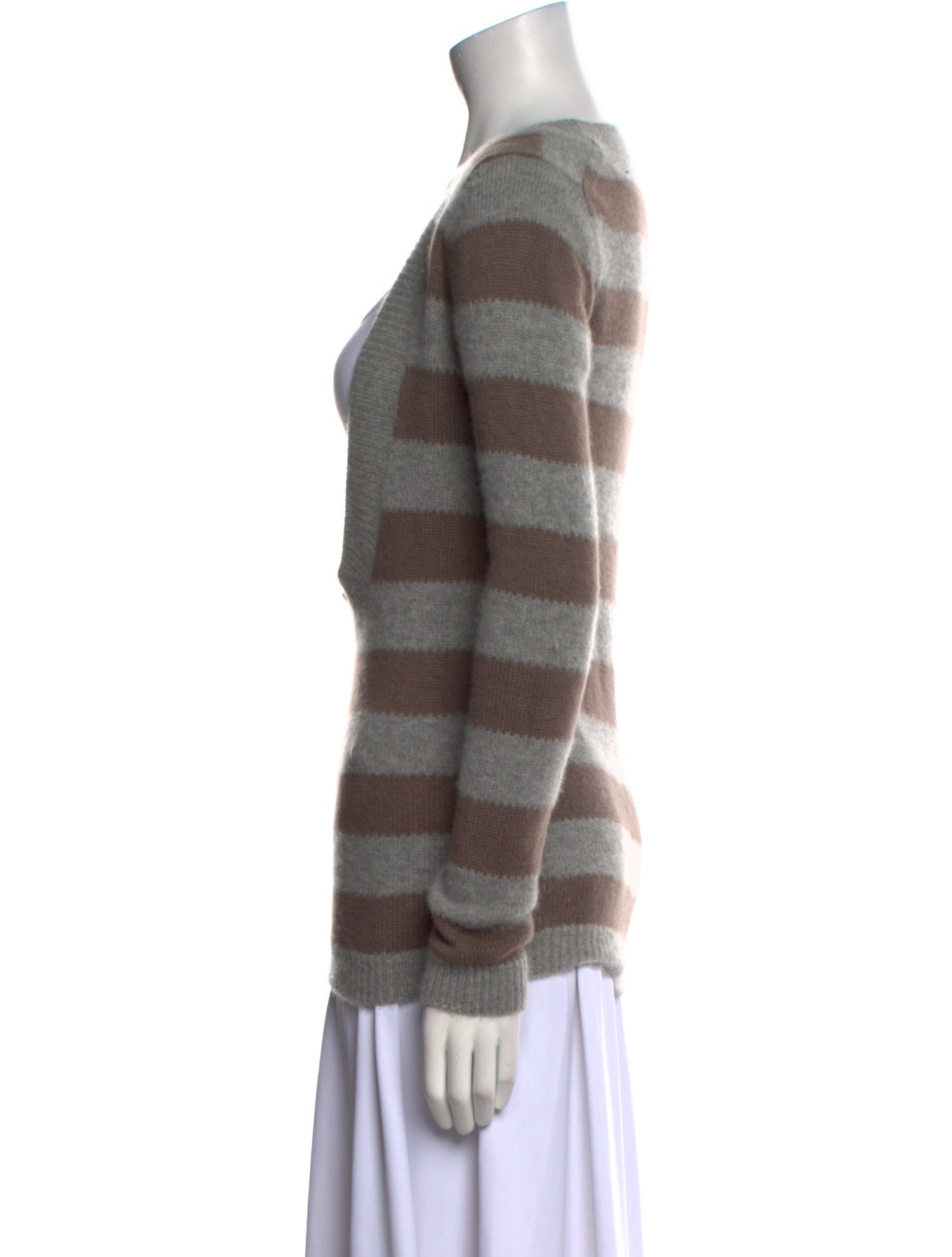 Theory Cashmere Striped Sweater