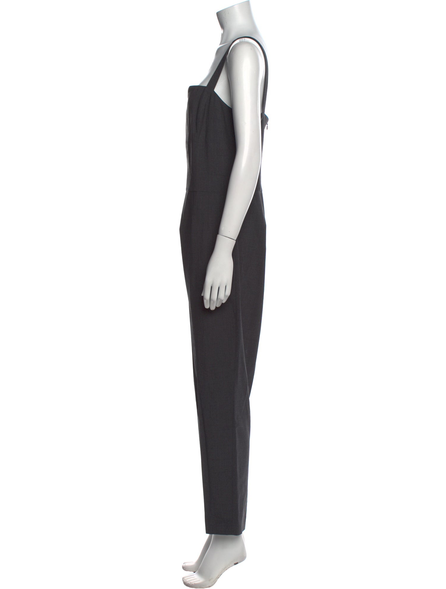 Theory Wool Square Neckline Jumpsuit w/ Tags