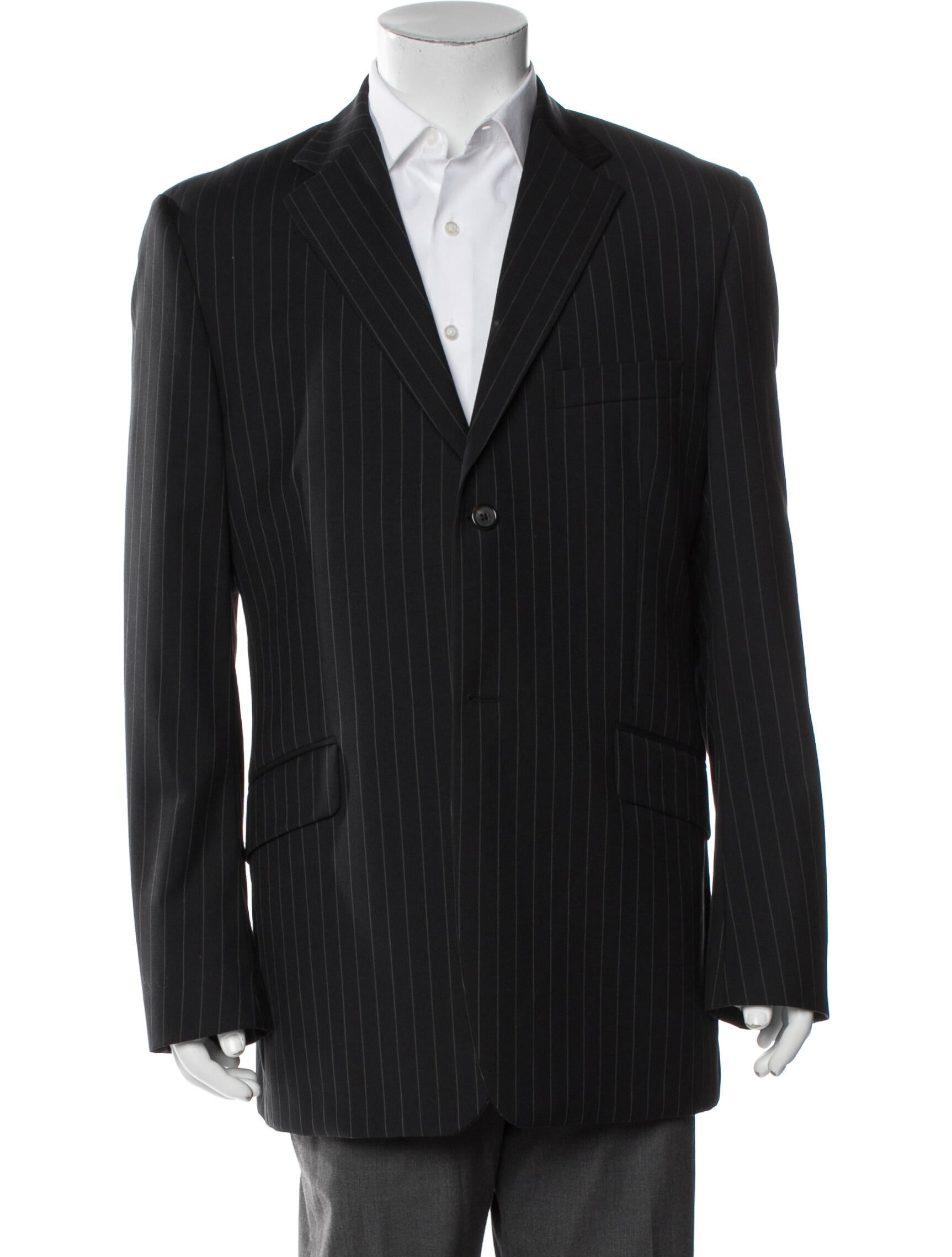 Theory Wool Striped Blazer