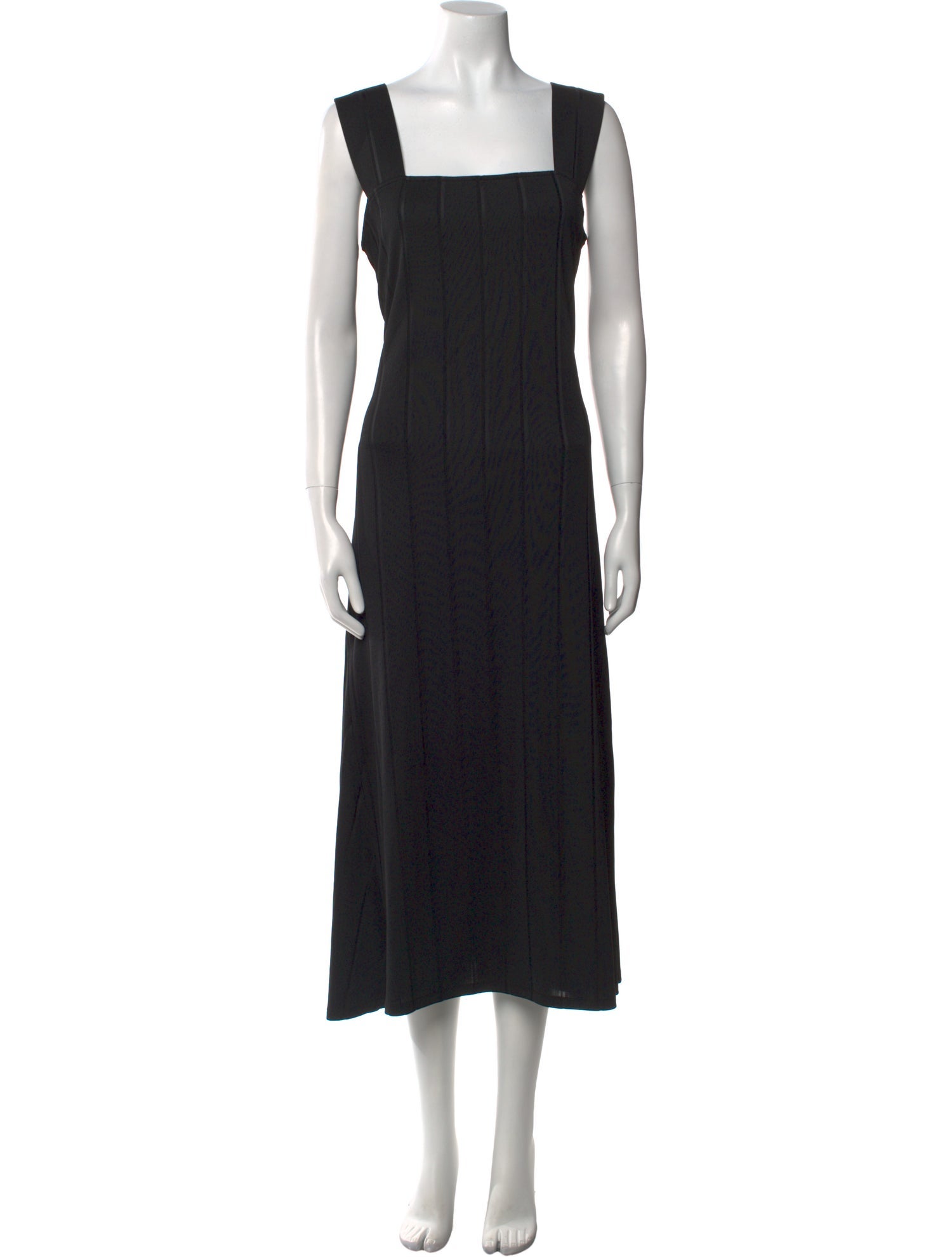 Theory Square Neckline Long Dress