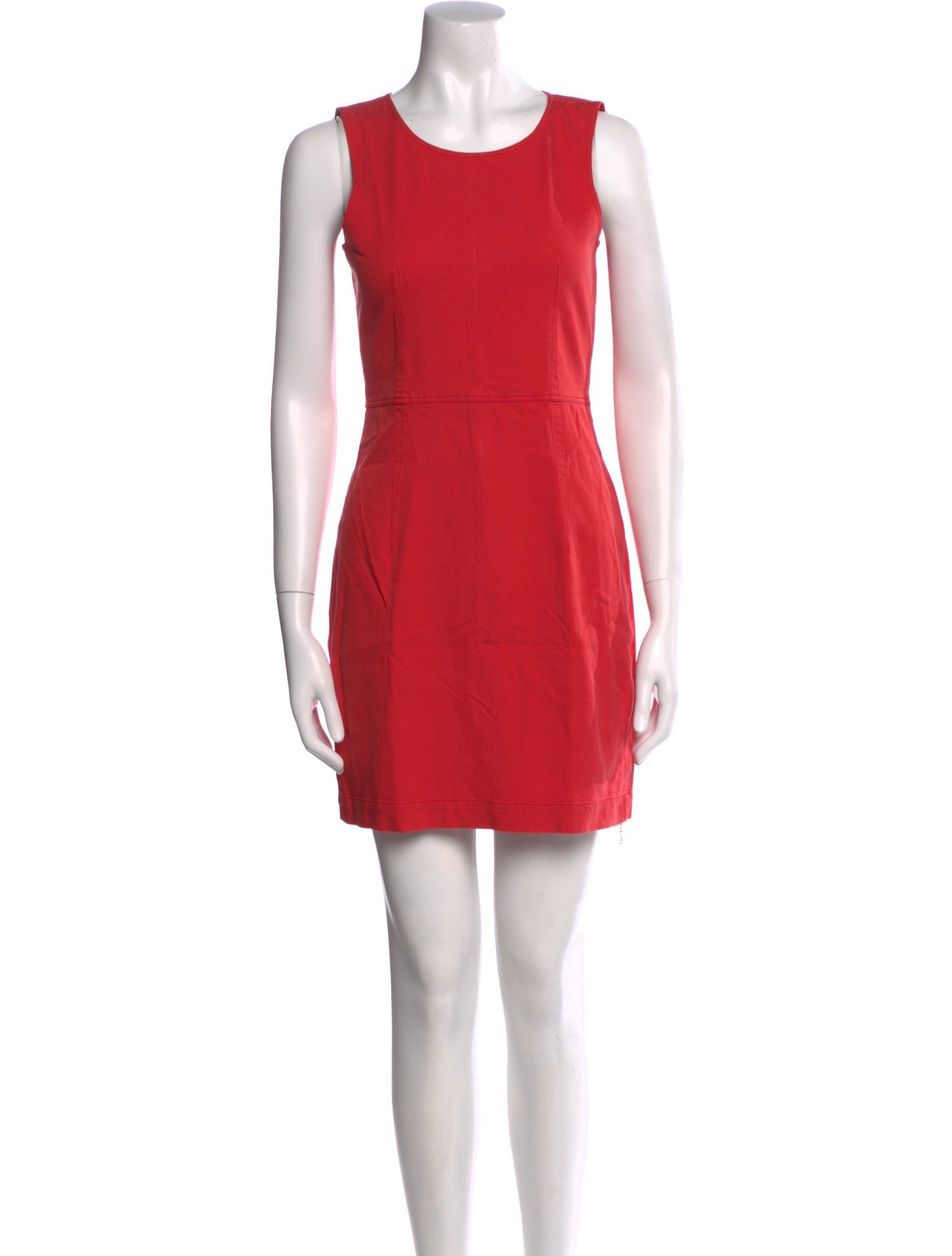 Theory Scoop Neck Mini Dress