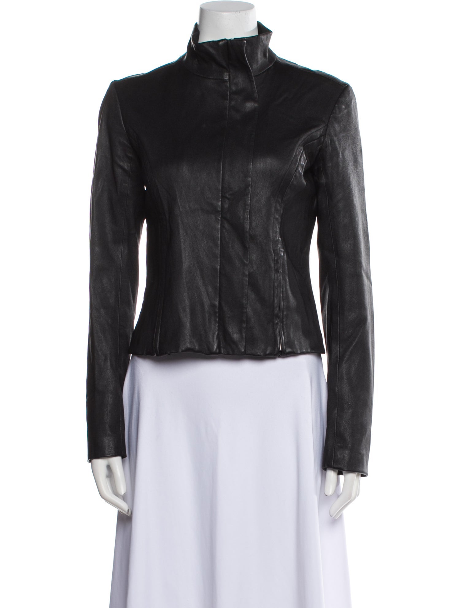 Theory Leather Biker Jacket