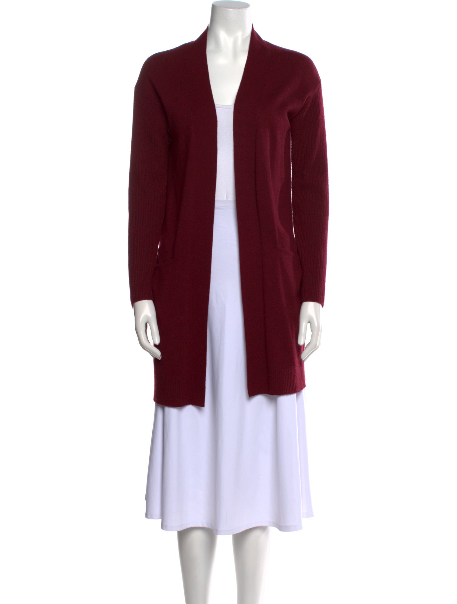 Theory Cashmere Open Front Sweater