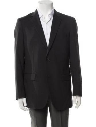 Theory Virgin Wool Cutout Accent Blazer