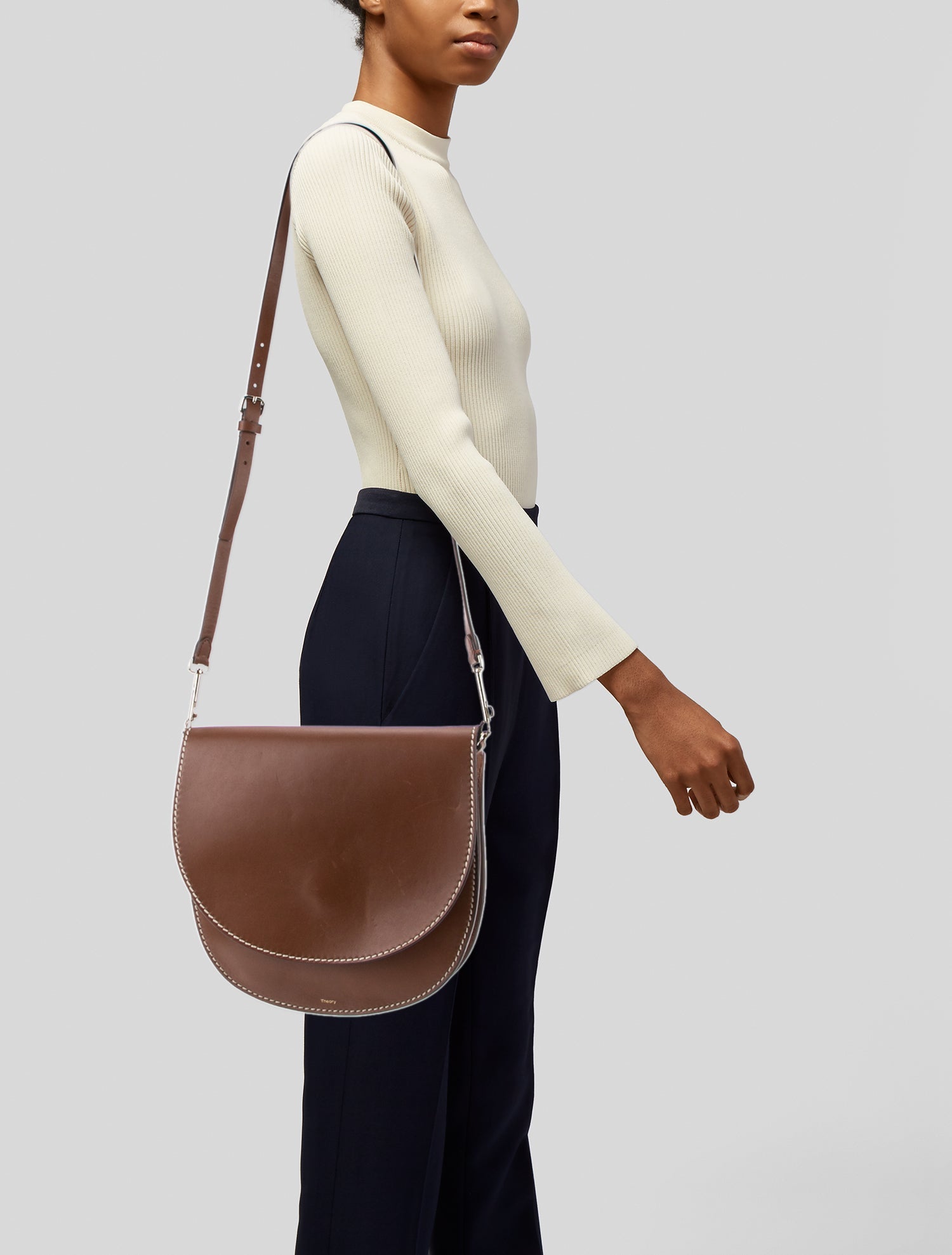 Theory Leather Crossbody Bag