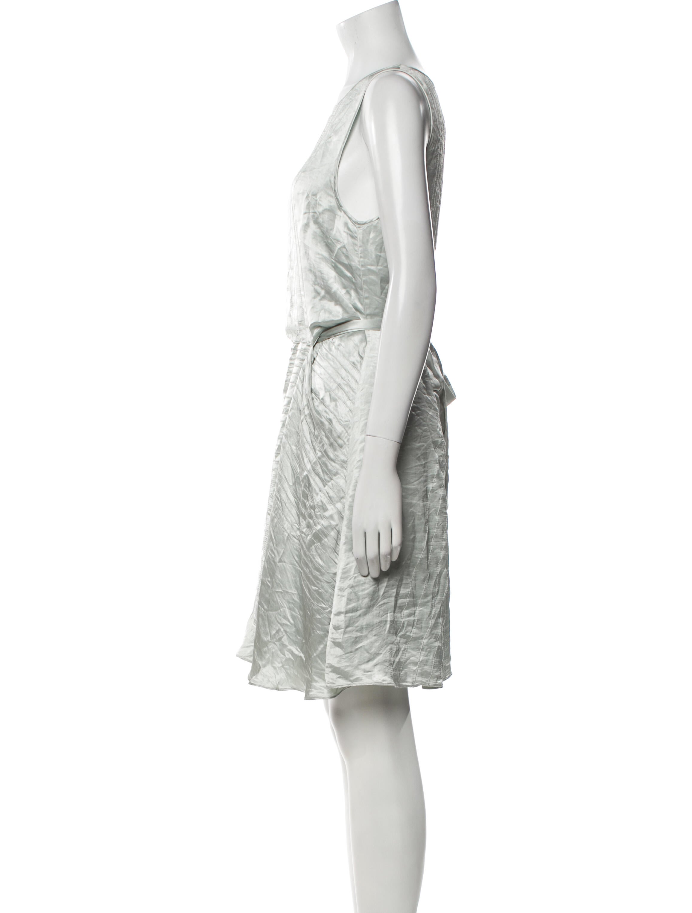 Theory Striped Mini Dress